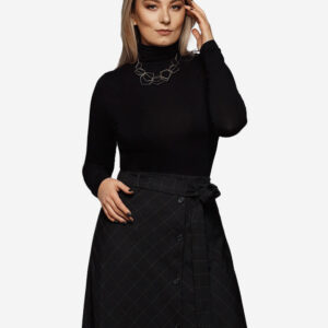 Elegant Black Turtleneck Top
